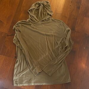 Dux Men's Olive Hooded Shirt